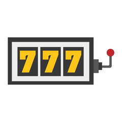 slot machine casino related icons image vector illustration design 