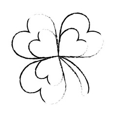 clover or shamrock icon image vector illustration design 