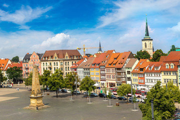 Fototapeta premium Historical city centre in Erfurt