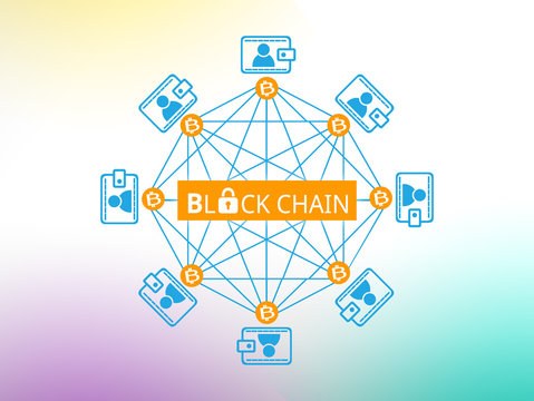 Block chain network, a cryptographically secured chain , Bitcoin