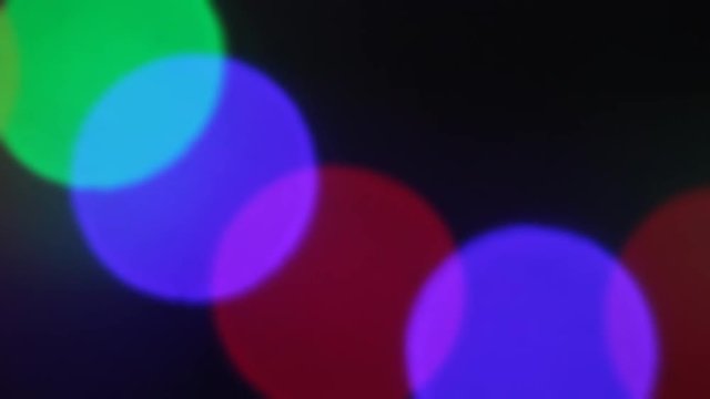Big dynamic bokeh fottage