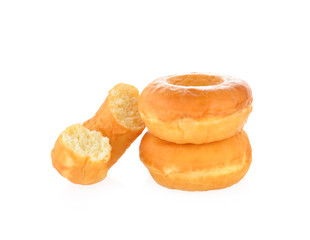 doughnut on white background