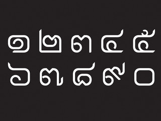 thai number
