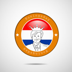 King's day background