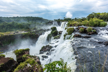 Obraz na płótnie Canvas Argentinian Side of Iguazu Falls