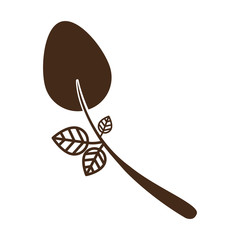 Spoon icon. Cutlery dishware tool and utensil theme. Isolated design. Vector illustration