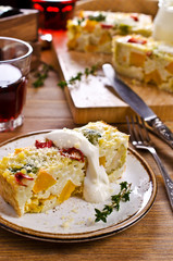 Casserole with vegetables