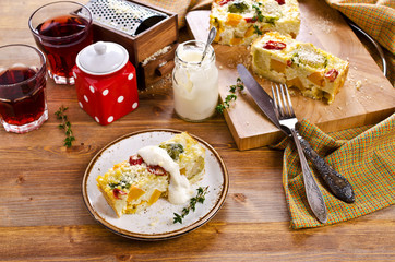 Casserole with vegetables