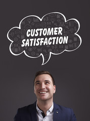 Business, Technology, Internet and marketing. Young businessman