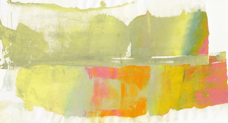 Abstract art background. Silk screen on paper. Multicolored background. Modern art. Contemporary art.