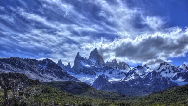 Fitz roy HDR time-lapse