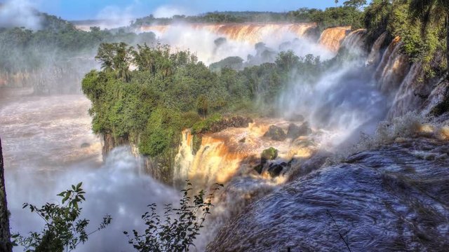 Iguazu Falls HDR time-lapse