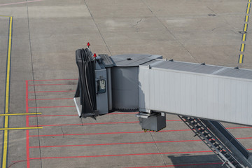 Flugzeug Brücke, Gehweg zum Flugzeug für Passagiere