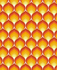 seamless retro pattern
