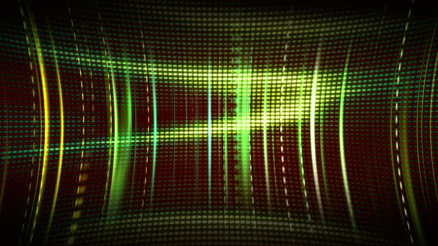 hive doted background green