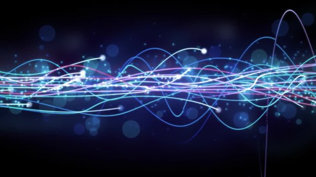 Wavy Streaks Background