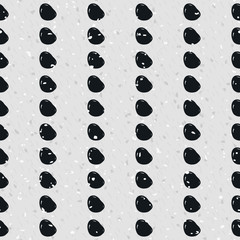 Hand-drawn geometric seamless pattern