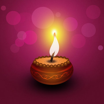 illustration of candle