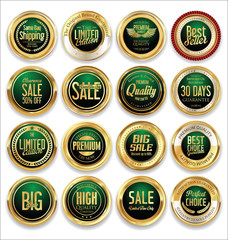 Luxury retro badge and labels collection