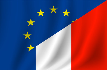 EU france flag