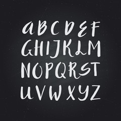 Fototapeta na wymiar Unique vector alphabet.