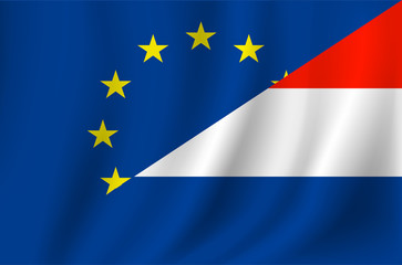 EU Netherlands flag