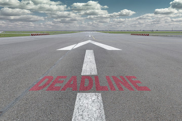 Airport runway arrow deadline