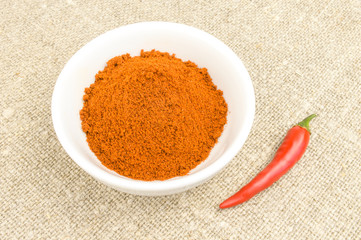 Finely ground paprika