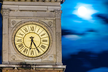 ancient clock tower