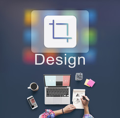 Design Software Resize Icon Concept
