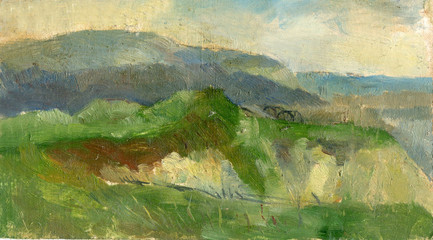 spring hill painting