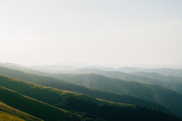 Obraz premium ukrainian carpathian mountains. Beautiful mountain landscape.