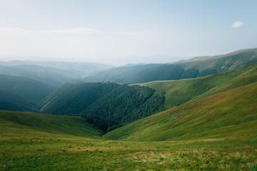 Fototapeta premium ukrainian carpathian mountains. Beautiful mountain landscape.