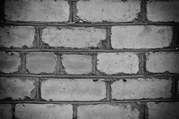 Brick texture with scratches and cracks