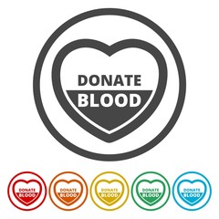 Blood Donation Icon 