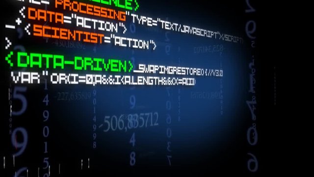 Data science analysis coding screen words text typing code statistics machine learning data mining predictive analytics Knowledge Discovery Databases KDD