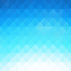 Obraz premium Blue Grid Mosaic Background, Creative Design Templates