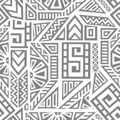 Aztec Vector Seamless Pattern