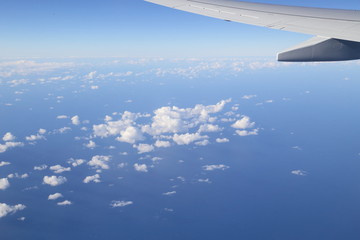 Nuvole dall'aereo