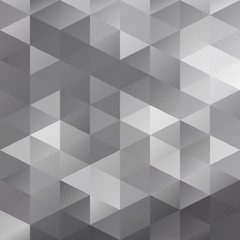 Gray White Grid Mosaic Background, Creative Design Templates