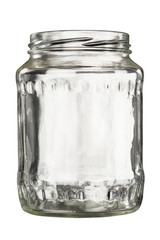empty glass jar
