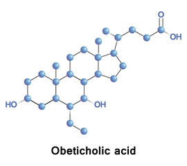 Obeticholic acid, INT-747, is a semi-synthetic bile acid analogue. It is undergoing development as a pharmaceutical agent for liver diseases and related disorders.