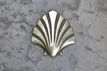 Pilgrims shell a symbol of the St. James's Way