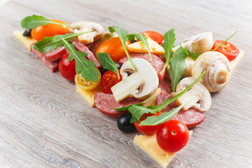 Creative composition of ingredients