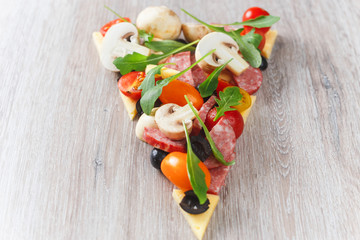 Creative composition of ingredients