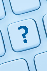 Computer Tastatur Fragezeichen Hilfe Symbol