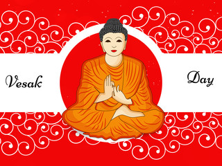 Buddha Purnima background