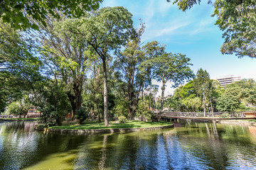 Passeio Publico Park. Curitiba, Parana State - Brazil