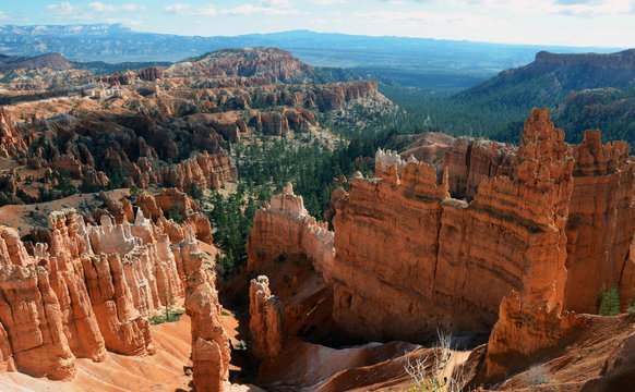 Bryce Canyon Scenic View in Winter