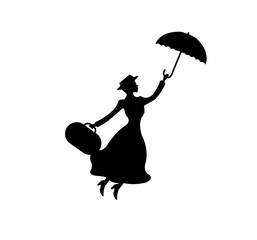 Frau Regenschirm